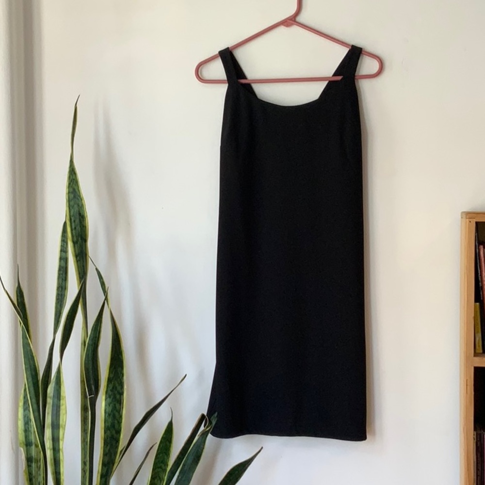 Super simple little black dress